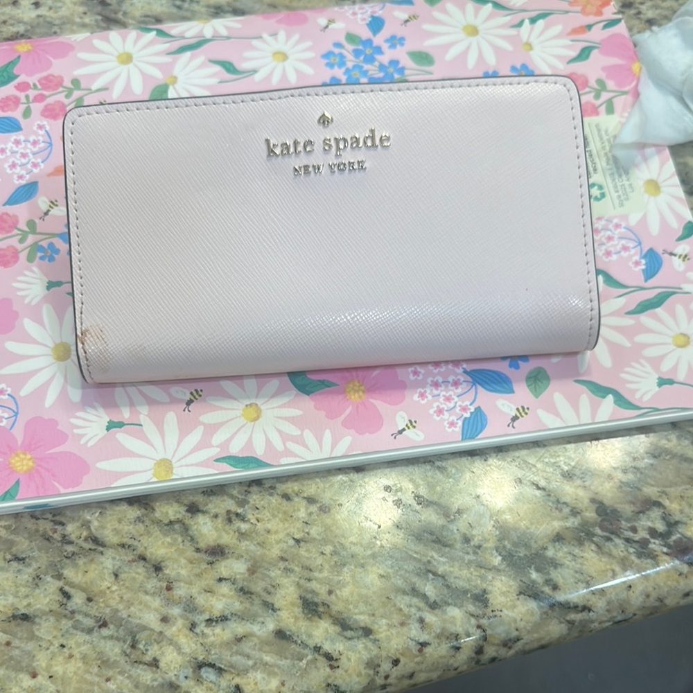 Kate Spade Blush Pink Wallet